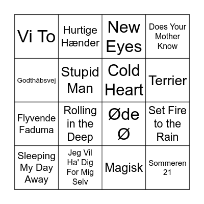 PARTY BANKO Bingo Card