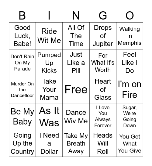 Three + word bingo 💍 Bingo Card