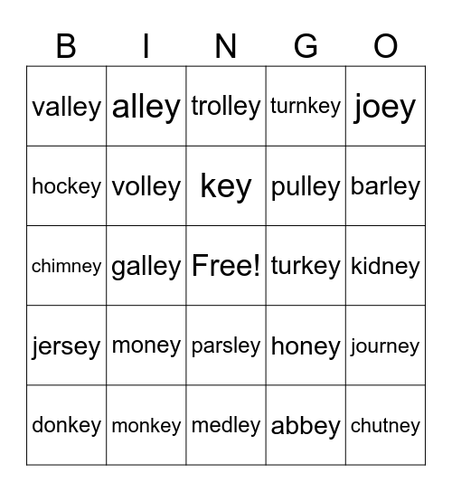 Red Group Bingo Card