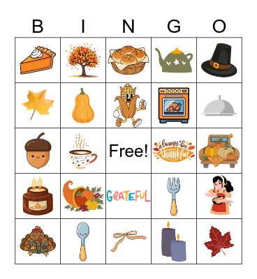 USDEV THANKSGIVING Bingo Card