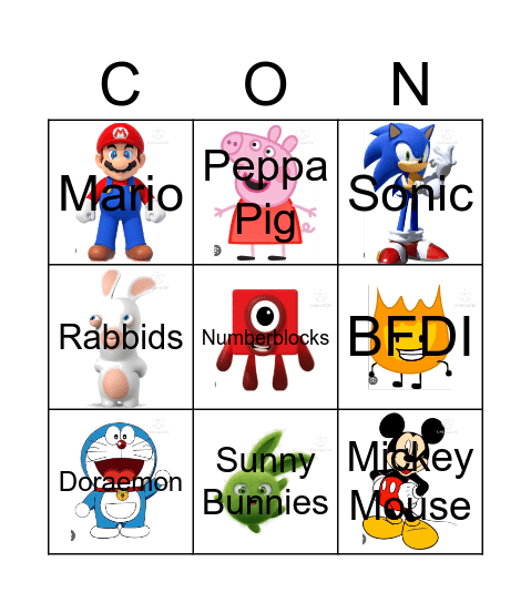 Imsuperdum0iq's Contestants Bingo Card
