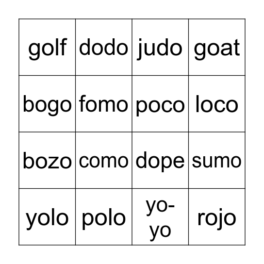 вчерашний вордл для Саши Bingo Card