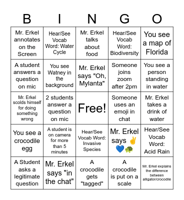 Case Study Bingo Card