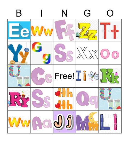 Föstudags - Bingo S - stofa Bingo Card