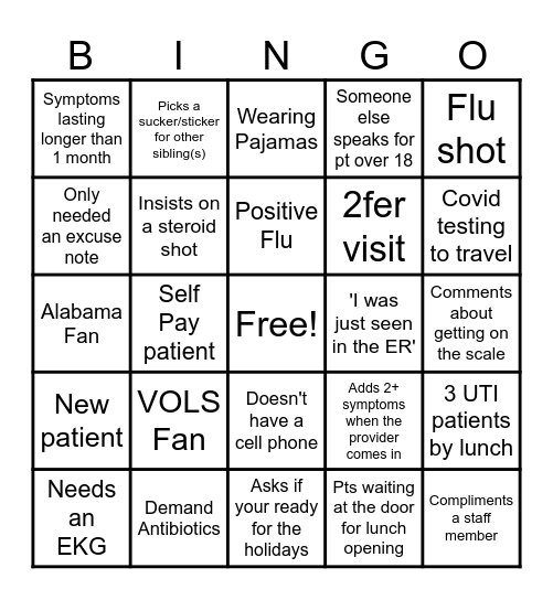 MMC Now Bingo! Bingo Card