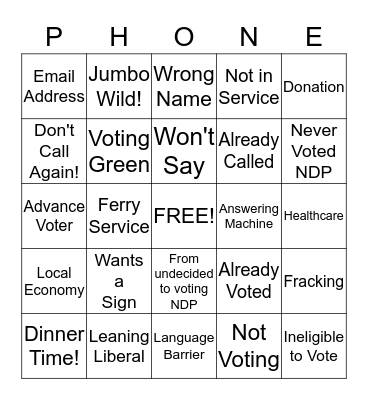 Name_________________ Bingo Card