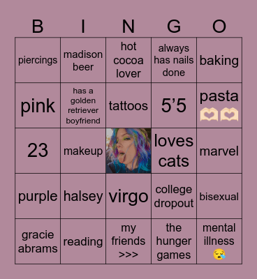 brie’s bingo! Bingo Card