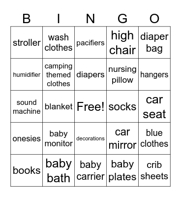 Schrador Tator Bingo Card