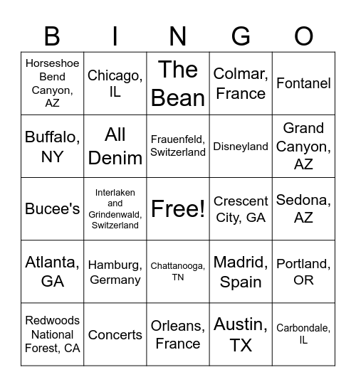 Christian and Bola Bingo! Bingo Card
