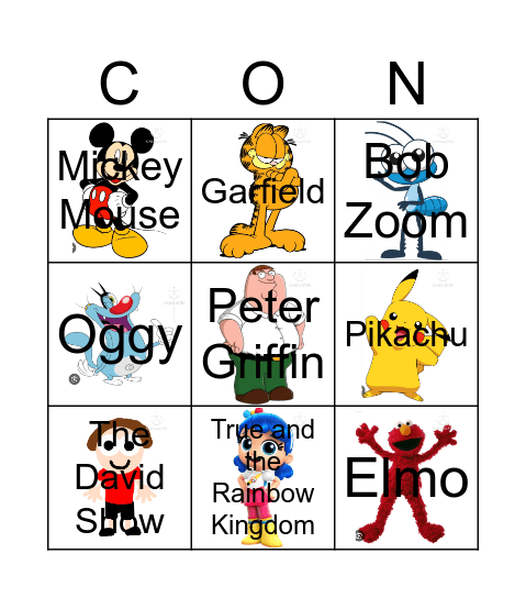 Imsuperdum0iq's Contestants Bingo Card