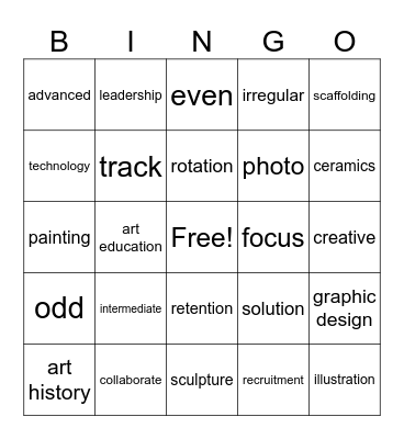 ☆☆☆ INSERVICE EDITION ☆☆☆ Bingo Card