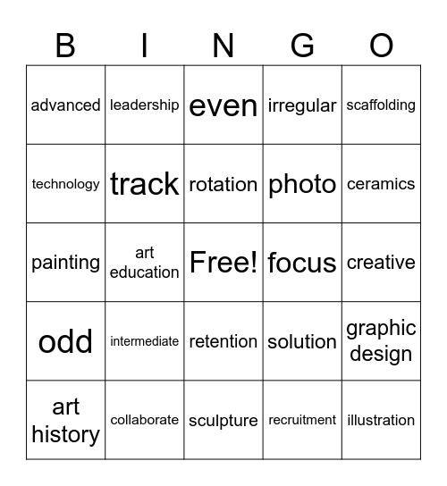 ☆☆☆ INSERVICE EDITION ☆☆☆ Bingo Card