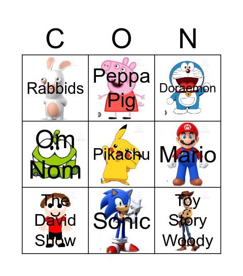 Imsuperdum0iq's Contestants Bingo Card
