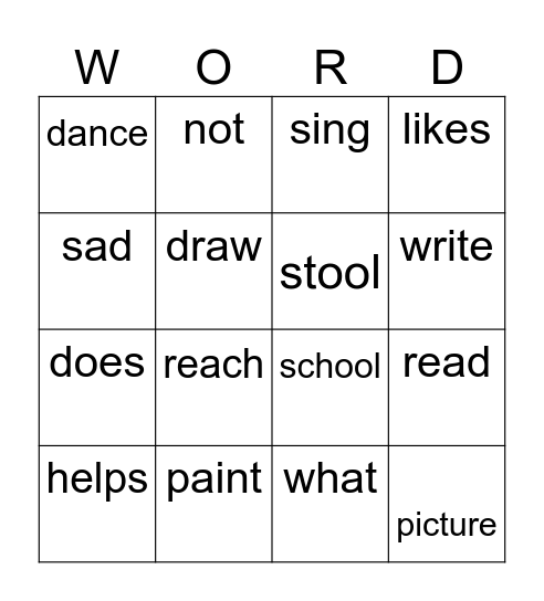 Rose Friends Bingo Card