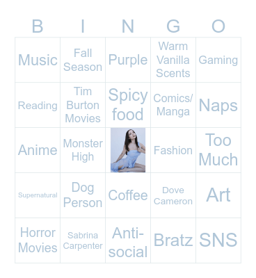 Mikki's Bingo Card