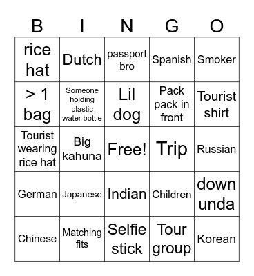 My trang haynoy Bingo Card