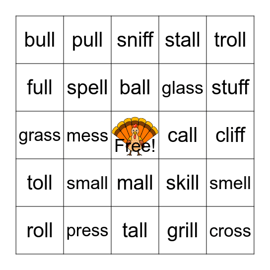Sammy Rule & Rule-Breakers Bingo Card
