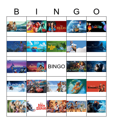 Bingo Musical Bingo Card