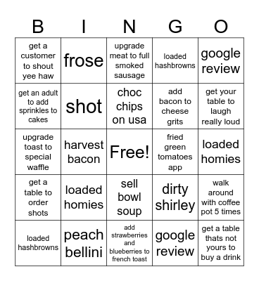 happy 3 years Bingo Card