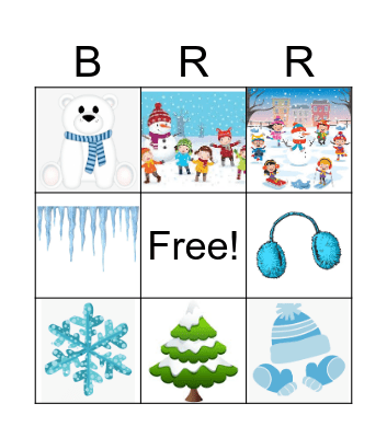 Holiday Bingo Card