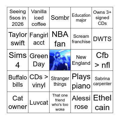 Layla bingo Card