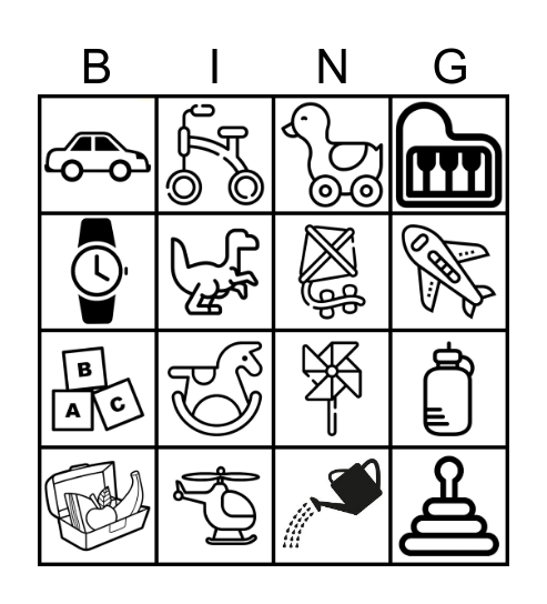 S I N T B I N G O Bingo Card