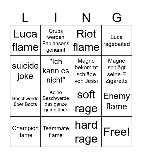Magne-spielt-League-Bingo Card