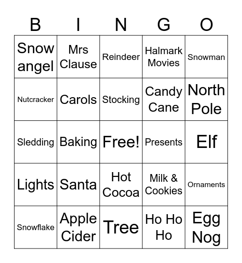 BEEM Bright Bingo Card