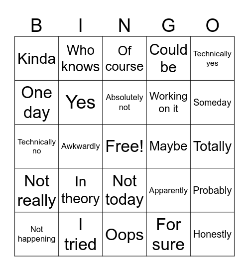 Techtonica Bingo Card