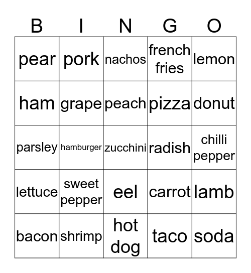 BB3 Mega  Bingo Card