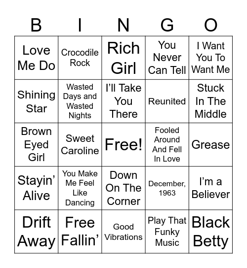 !!!! —3— !!!! Bingo Card