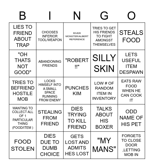 FORGE LABS Bingo Card