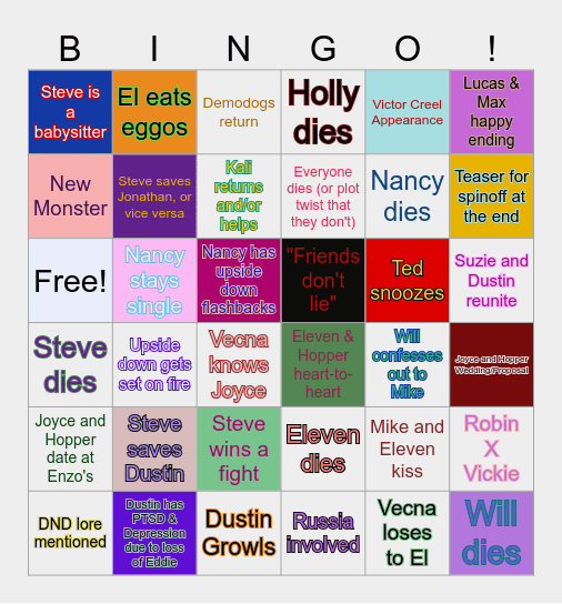 meow Bingo Card