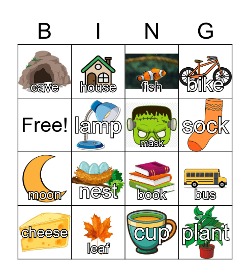 Speech Bingo: Final Consonants + Continuant Sounds + Sentence Practice Bingo Card