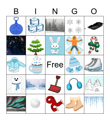 Talvibingo Card