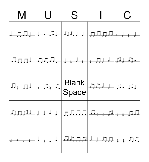 Dictation Bingo: Modified Bingo Card