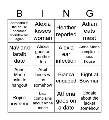 Banana Facts Bingo Card