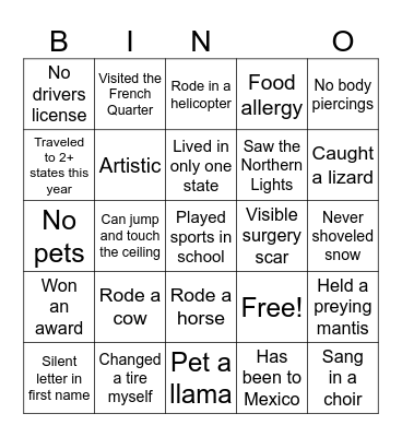 THANKSGIVING 2025 Bingo Card