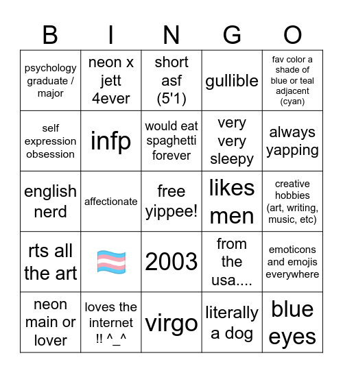 STARFULLY BINGO Card