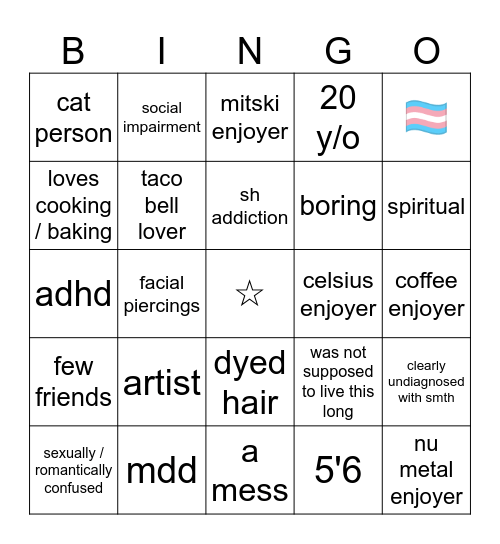 str_strkk bingo Card