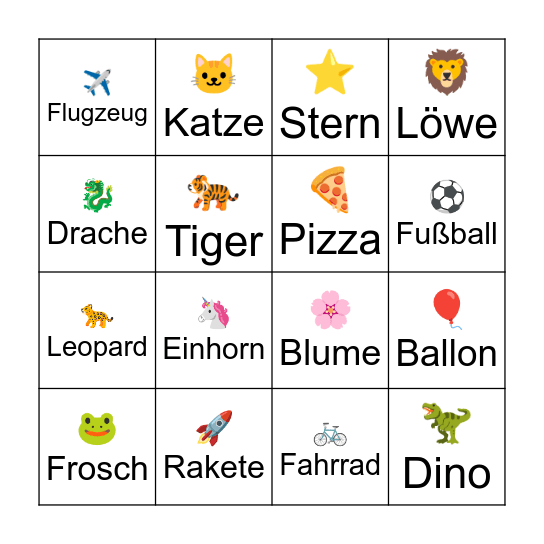Bingo! Bingo Card