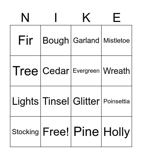 Light Up Greatness Bingo Card