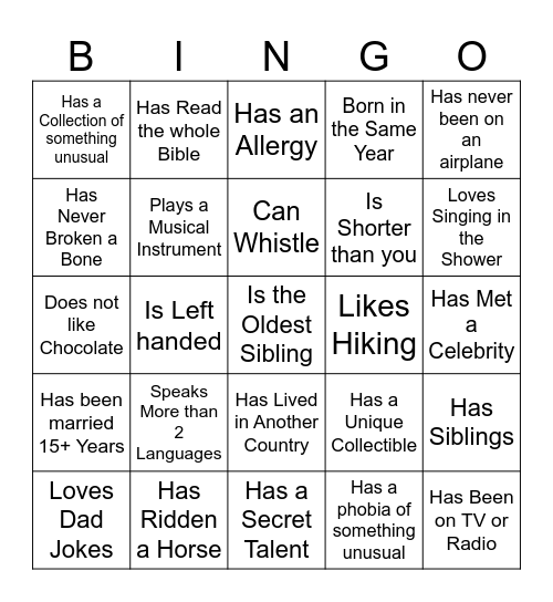 The Bridge Friendsgiving Bingo Card