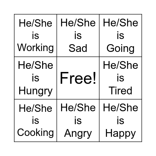 anishinaabemowin bingo Card