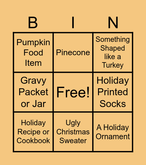 Tie-Breaker! Bingo Card