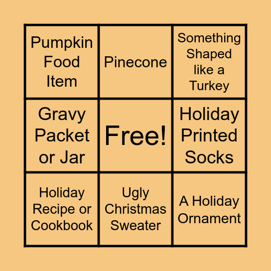 Tie-Breaker! Bingo Card