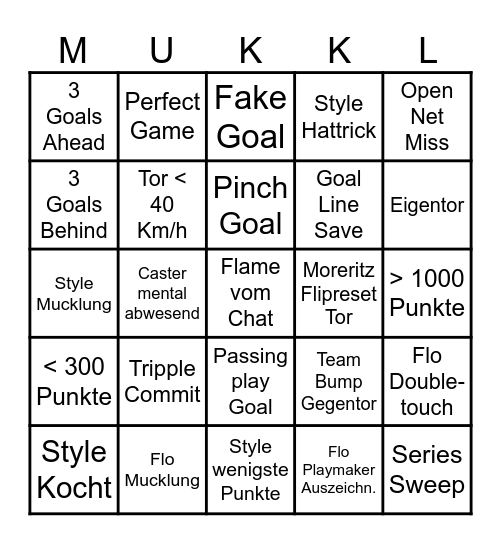 Uniliga Muckelbingo Card