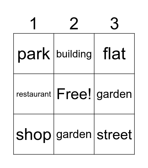 Out and Bingo Card