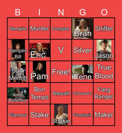Dead Until Dusk Bingo Card