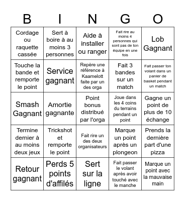 BingOBC Bingo Card